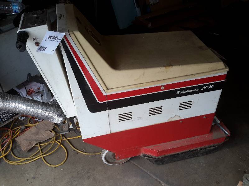 Advance Electric Burnisher.