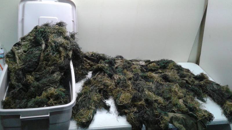 WeedGrass Ghillie Hunting Suit, Used, Size xlxxl