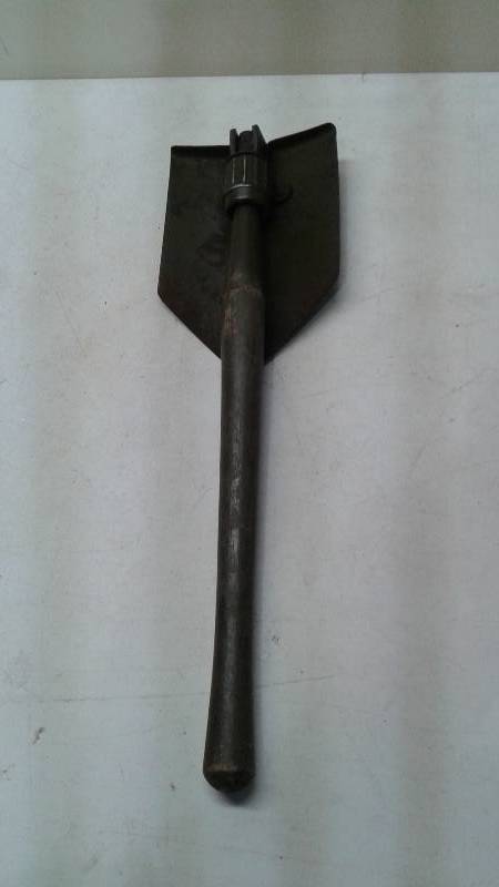 USA Ames Army 1945 Folding Shovel, Used, Shows Wear