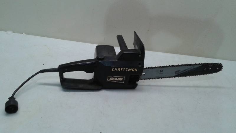Craftsman Electric Chain Saw, Used, Works