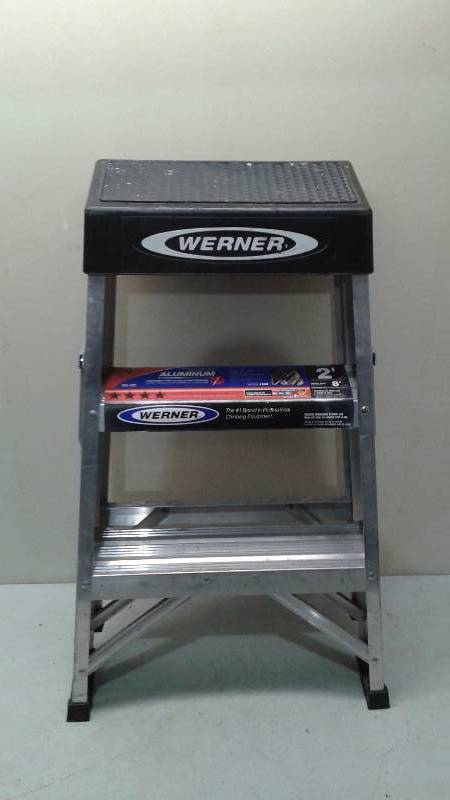 Werner 2 Foot Tall Step Stool Ladder