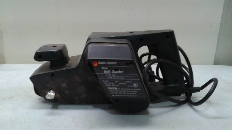 Black And Decker Belt Sander, Used, Works