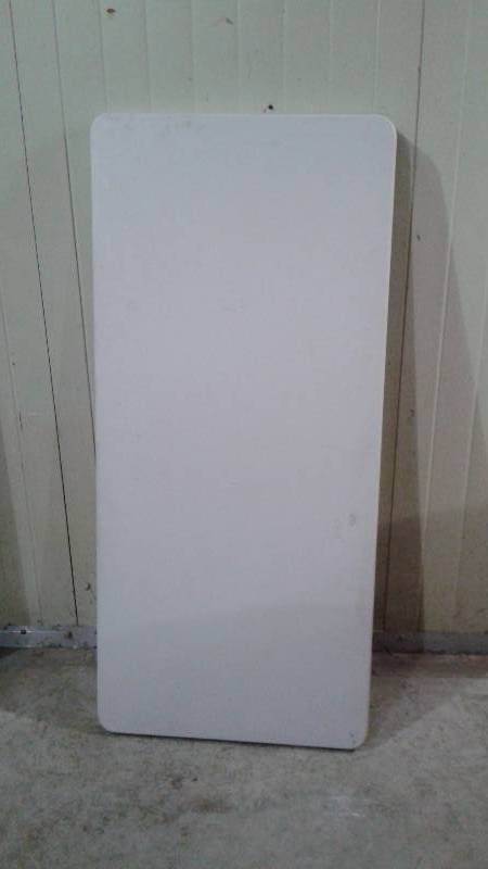 White 5 Foot Folding Leg Table