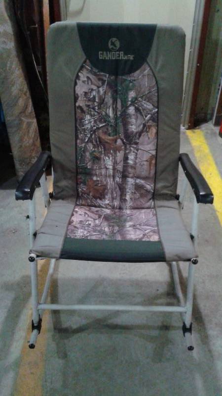 Gander Folding Chair, Used, Shows Wear