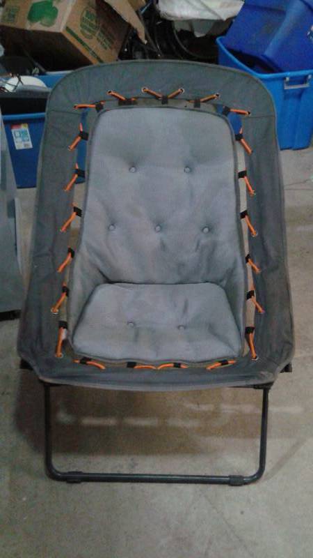 Folding Bungee Chair, Used, Show Wear