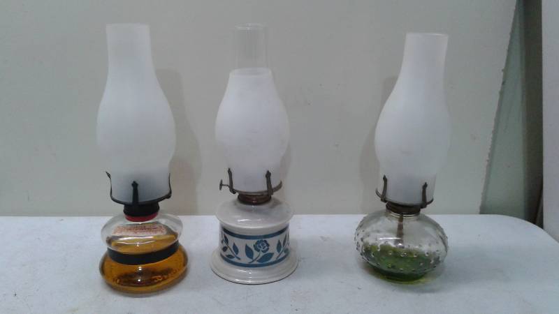 Lot Of Oil Lanterns