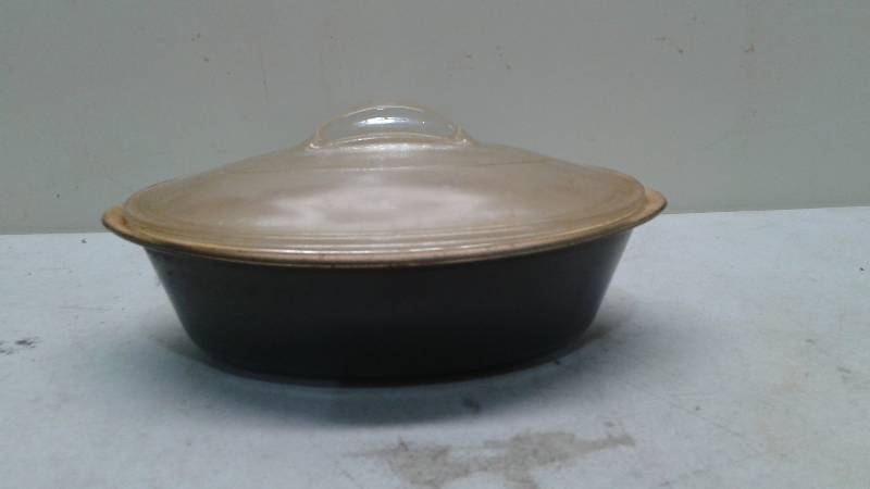 Vintage Glasbake Dish, Used, Shows Wear
