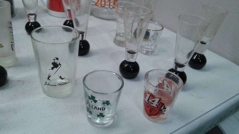 Lot Of Collectible Glasses