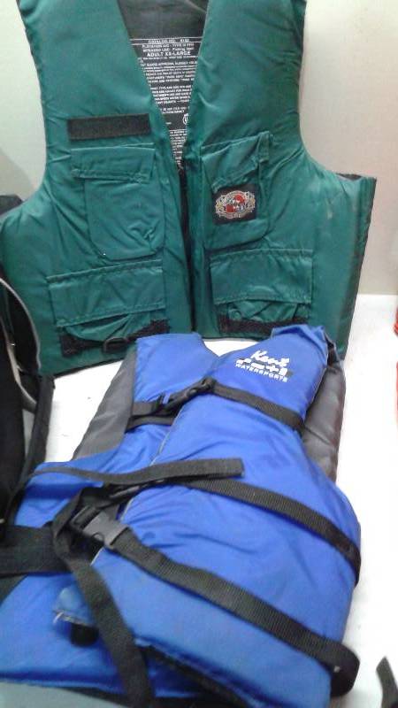 Nike Bag With Life Jackets