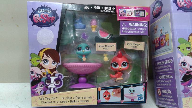 Lot Of Two New Littlest Pet Shop Toy Sets