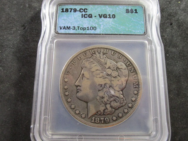 1879 CC Morgan Silver Dollar