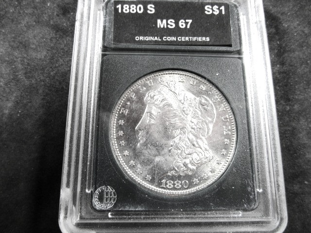 1880 S Morgan Silver Dollar