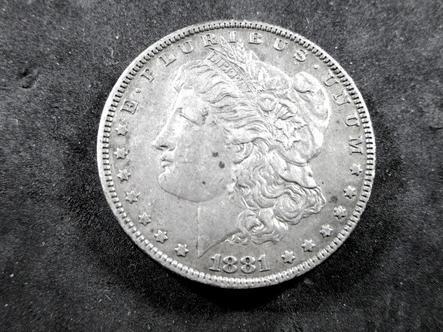 1881 Morgan Silver Dollar