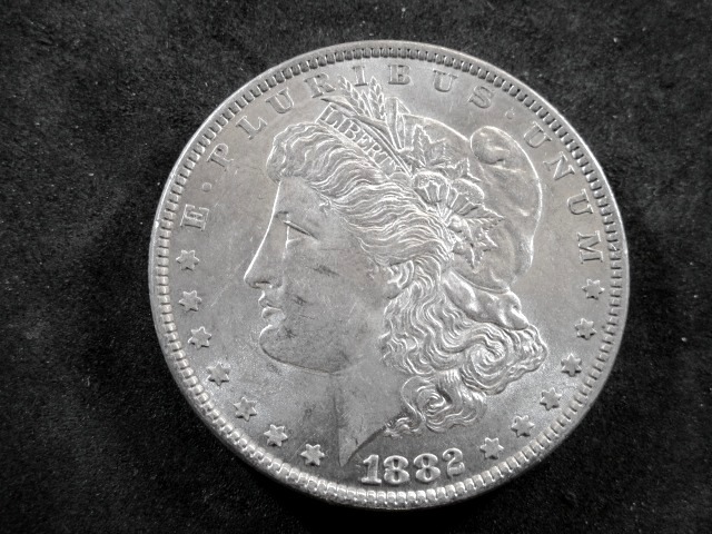 1882 Morgan Silver Dollar
