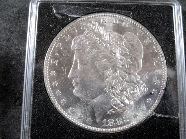 1882 S Morgan Silver Dollar