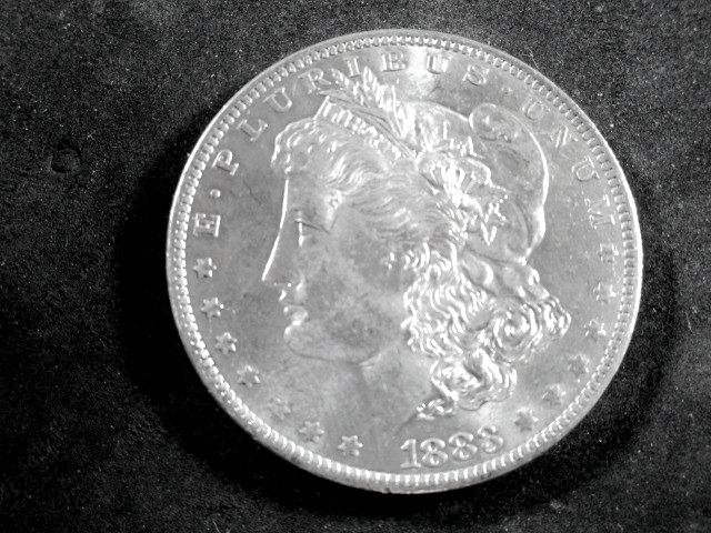 1883 O Morgan Silver Dollar