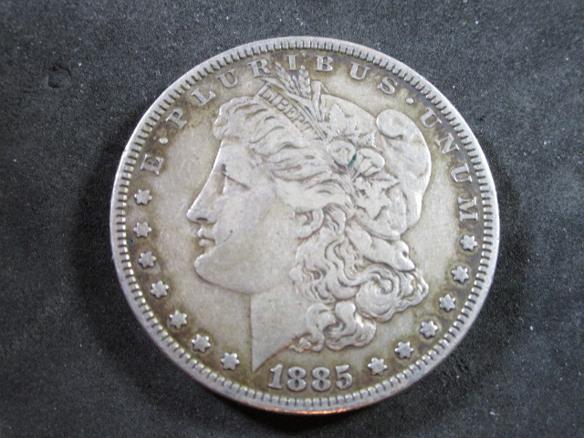 1885 Morgan Silver Dollar