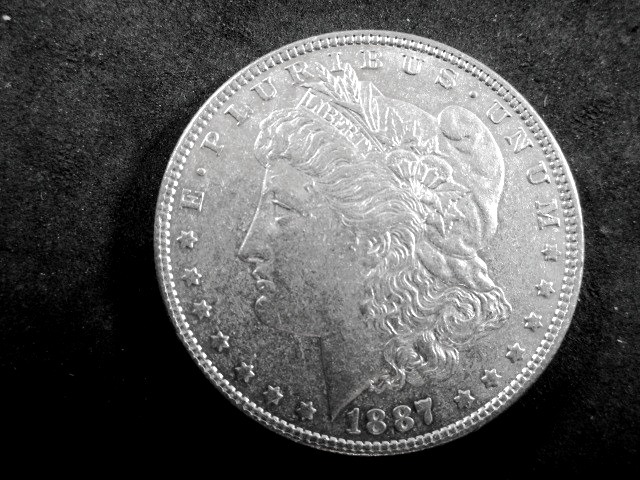 1887  Morgan Silver Dollar