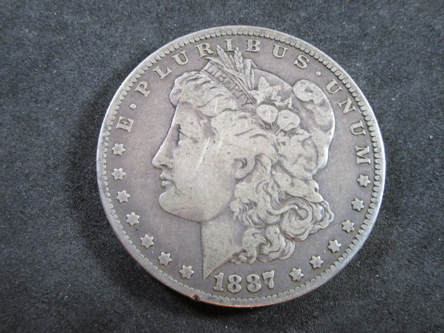 1887 O  Morgan Silver Dollar