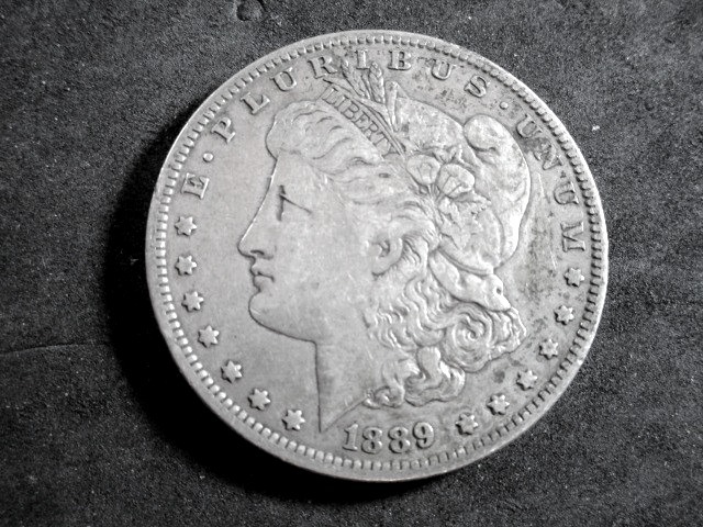 1889 O Morgan Silver Dollar
