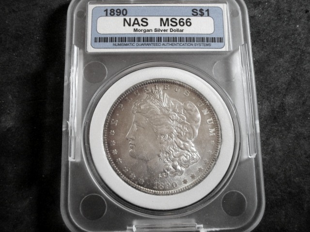 1890 Morgan Silver Dollar