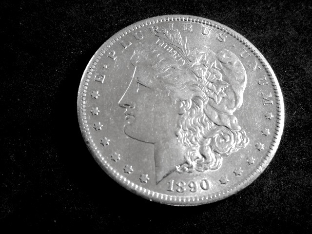 1890 S  Morgan Silver Dollar