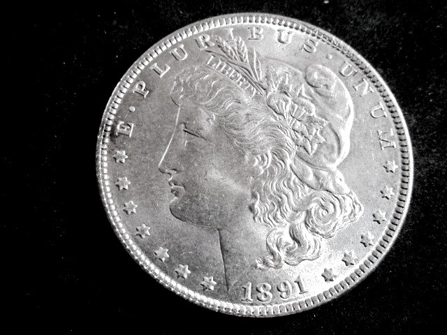 1891  Morgan Silver Dollar