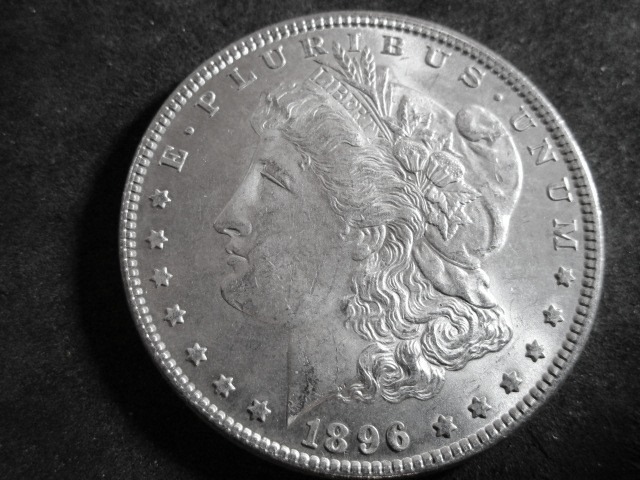 1896 Morgan Silver Dollar