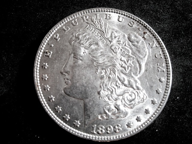 1898 Morgan Silver Dollar