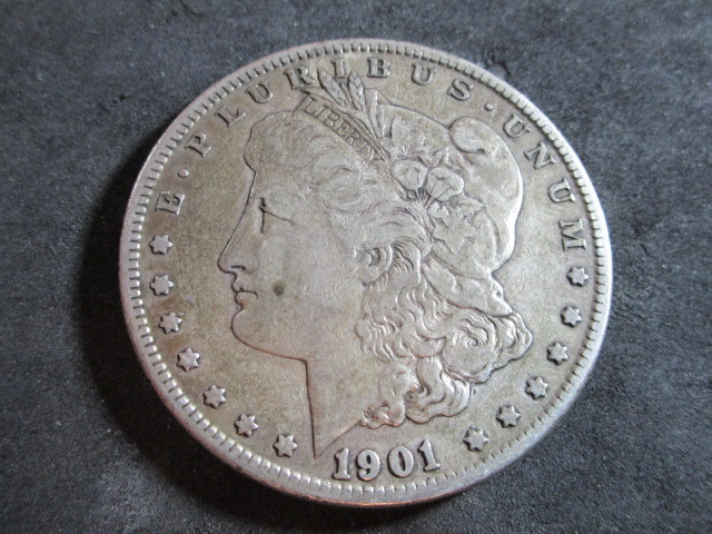 1901 O Morgan Silver Dollar