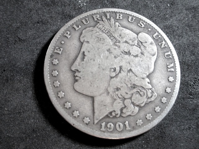 1901 S Morgan Silver Dollar