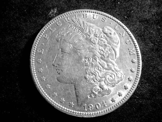 1904  Morgan Silver Dollar