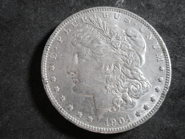 1904 O  Morgan Silver Dollar