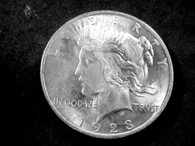 1923 Peace Silver Dollar