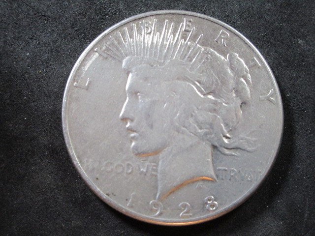 1928 S Peace Silver Dollar