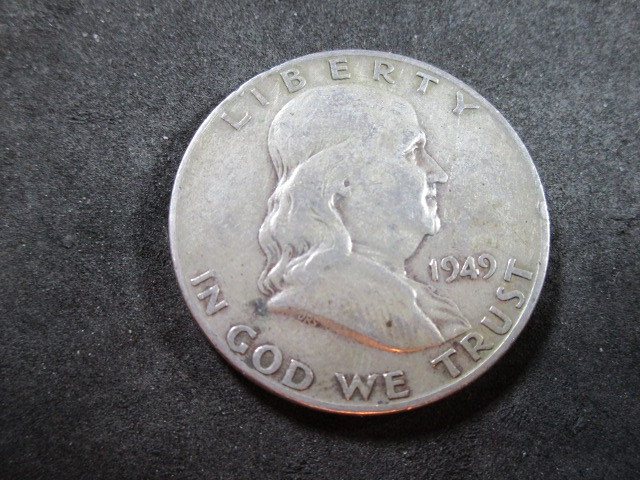 1949 D  Franklin Half Dollar