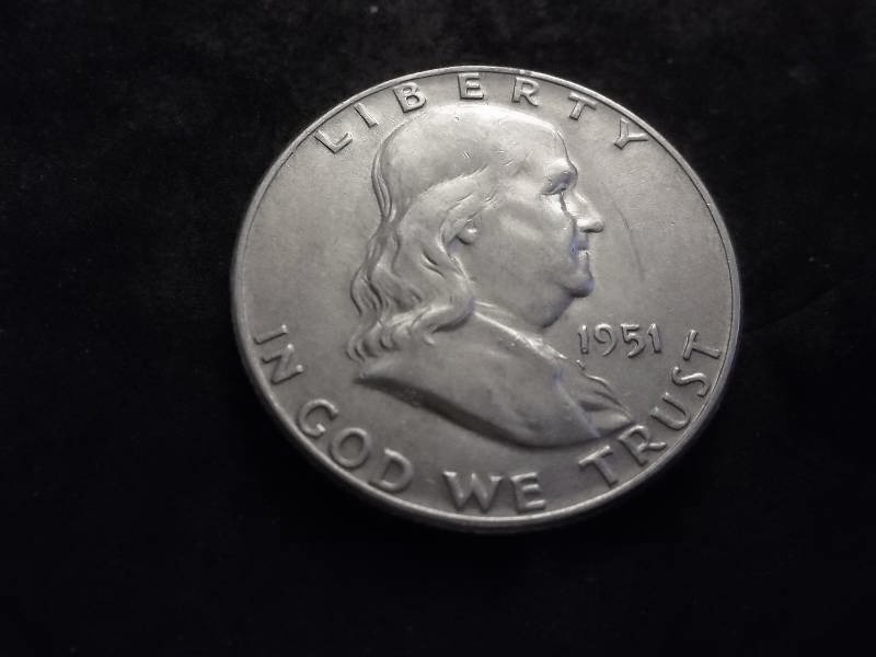 1951  Franklin Half Dollar