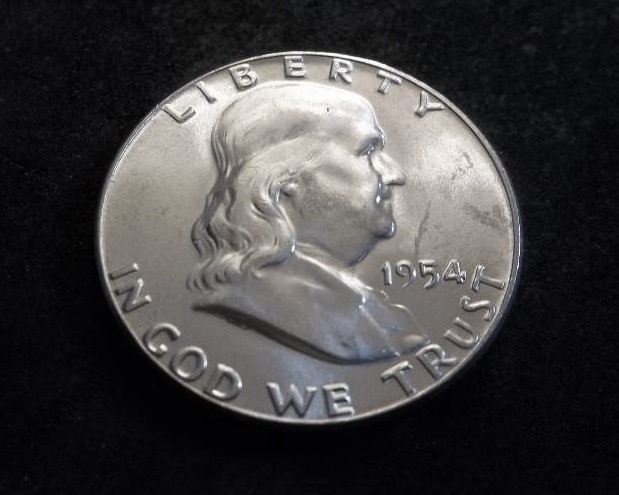 1954  Franklin Half Dollar