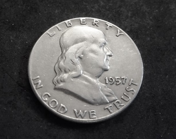 1957  Franklin Half Dollar