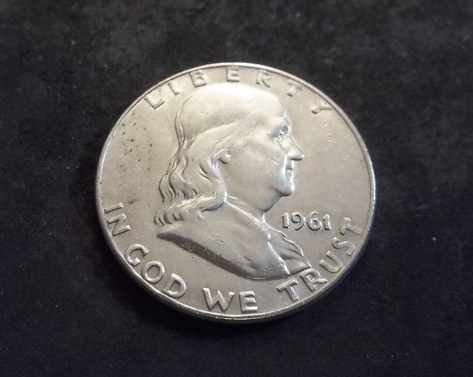 1961  Franklin Half Dollar