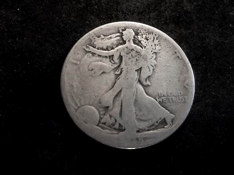 1918 S  Walker Half Dollar