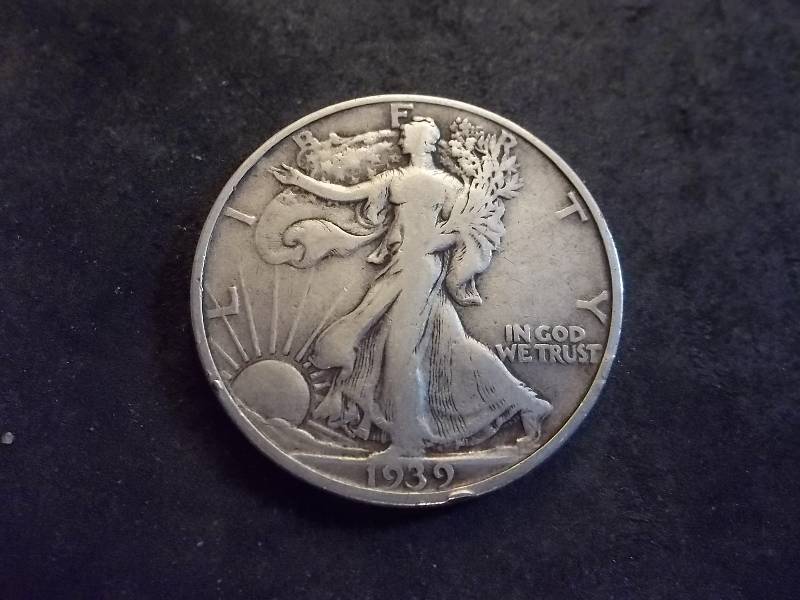 1939 S Walker Half Dollar