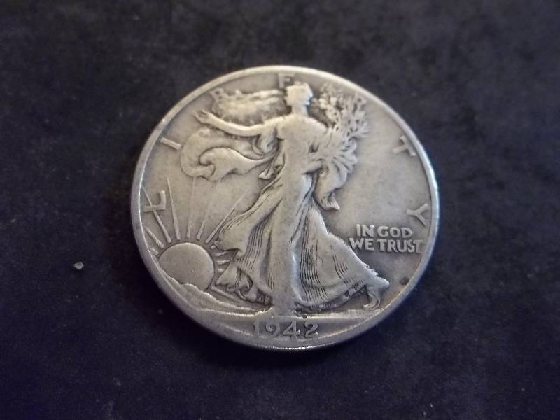 1942 D Walker Half Dollar