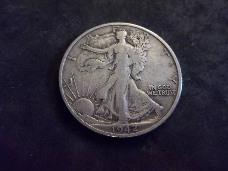1942 S Walker Half Dollar