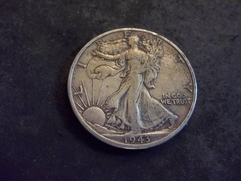 1943 S  Walker Half Dollar