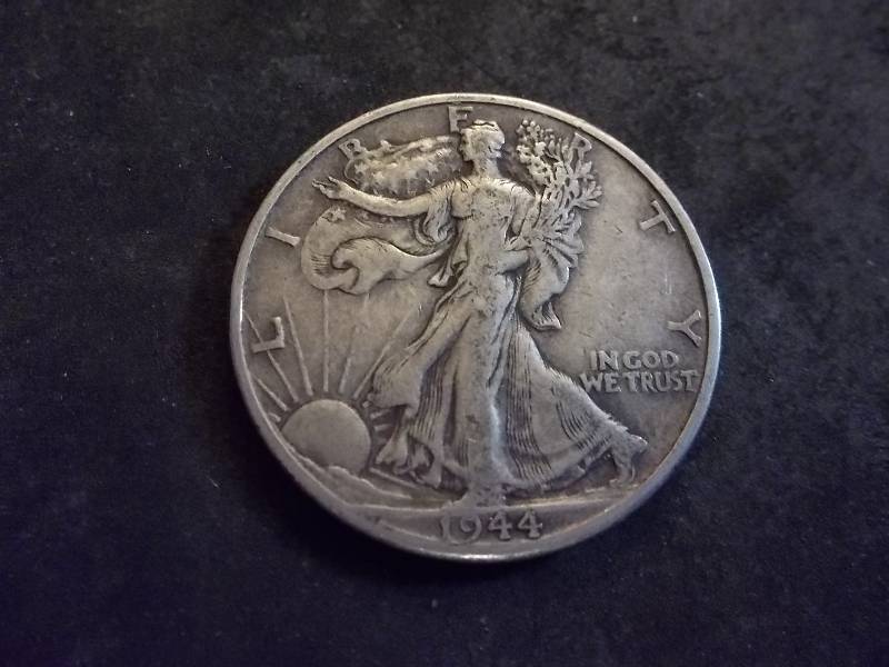 1944 D Walker Half Dollar