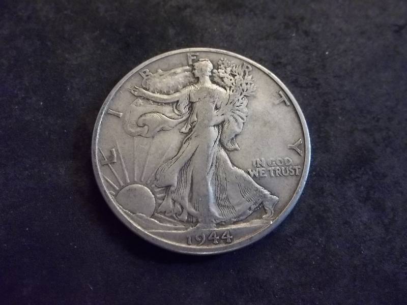 1944 S Walker Half Dollar