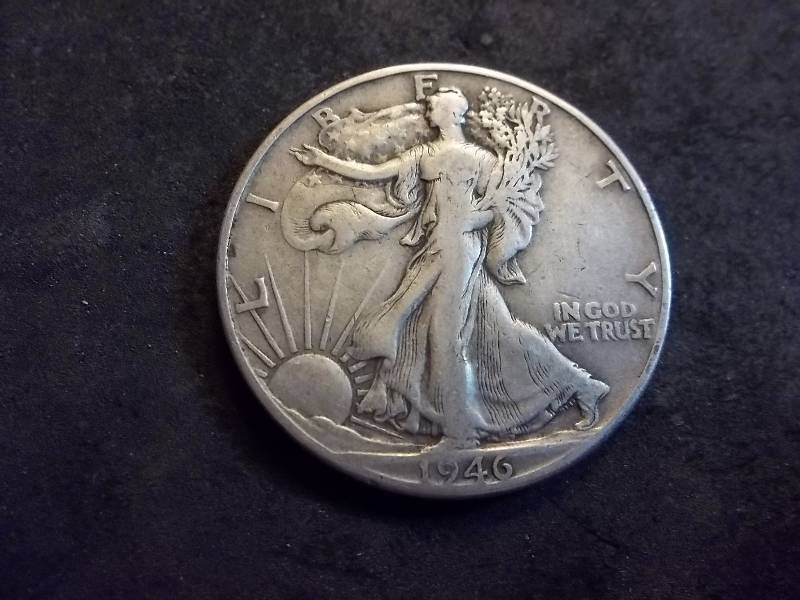 1946 D Walker Half Dollar
