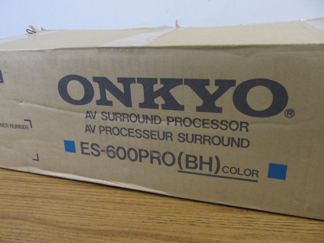 lot 53 image: Working ONKYO ES-600PRO AV Surround Processor wBox