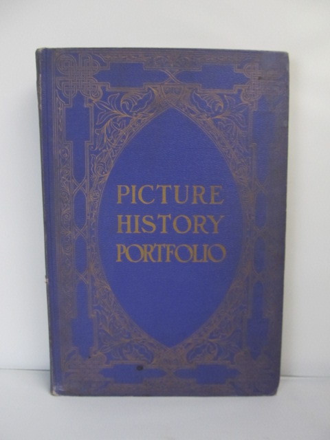 lot 13 image: LARGE Original 1923 Picture History Portfolio Book